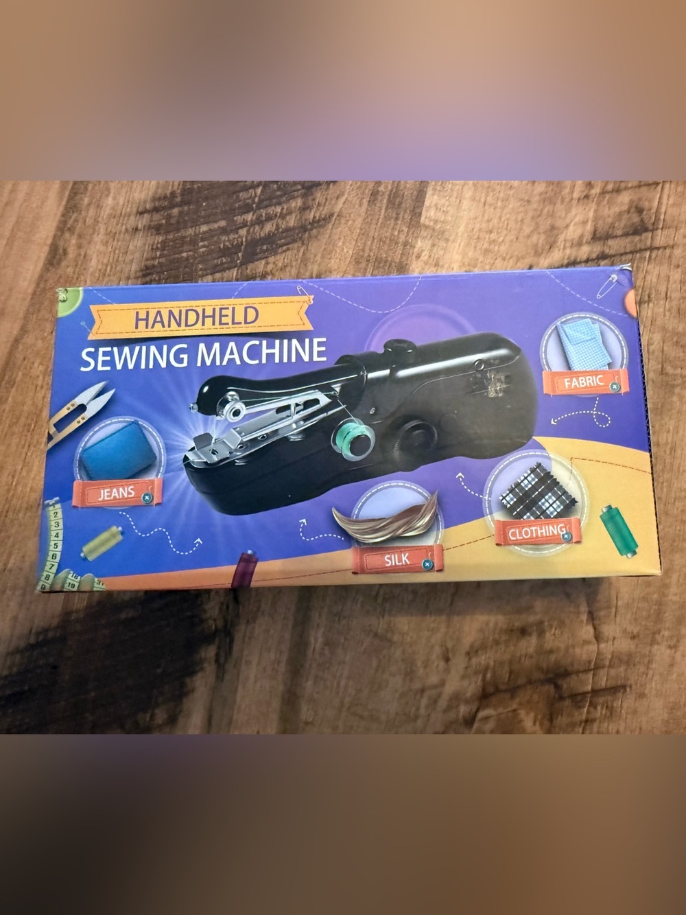 Handheld Mini Sewing Machine - Black